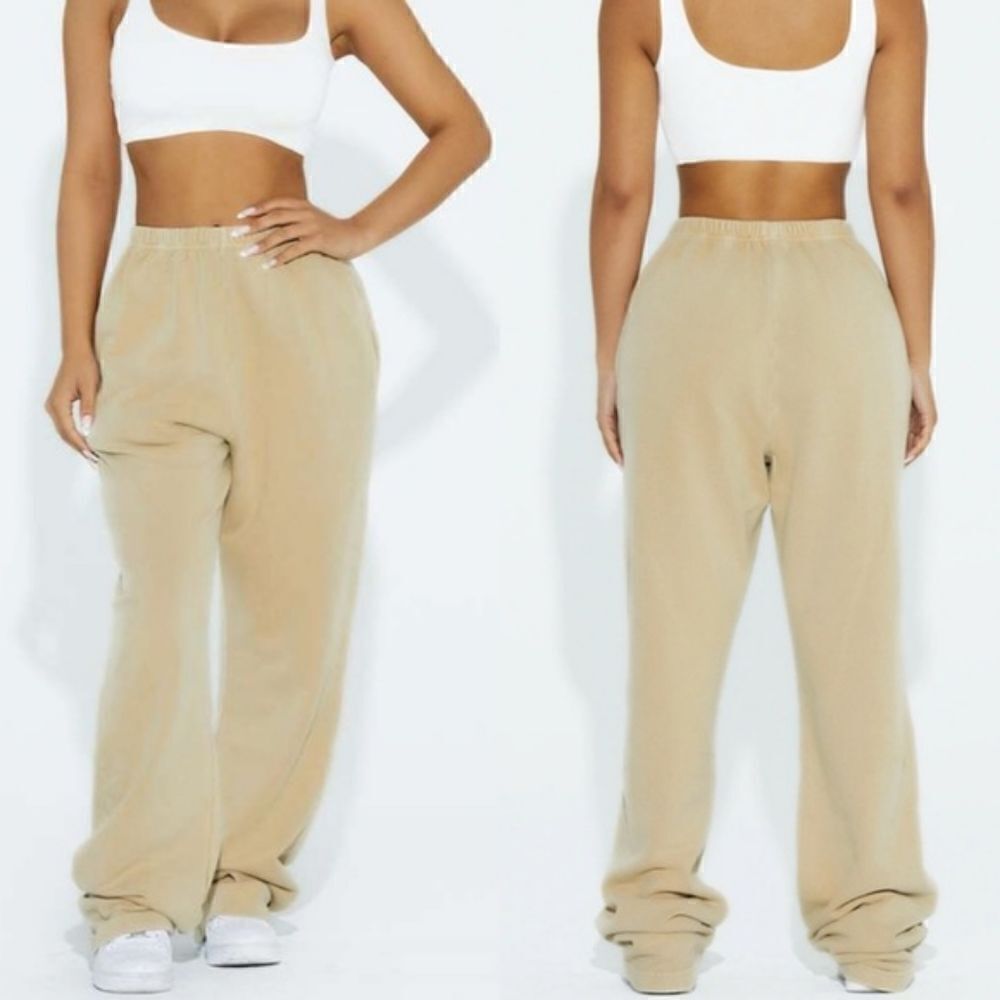 Nwot - Naked Wardrobe - XS - Women's Make U Sweatpants - Cream‎